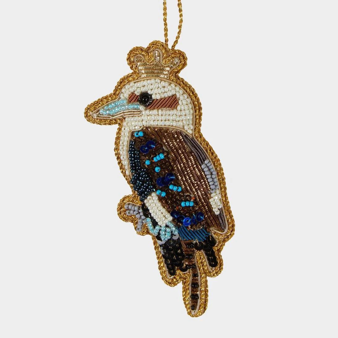 Buy Velvet and Vixen - Kookaburra Sequin Hanging Decoration by Velvet + Vixen - at Hamish + Grace