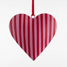 Buy Velvet and Vixen - La Dolce Vita Heart Tree Decoration Large Red by Velvet + Vixen - at Hamish + Grace