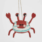 Buy Velvet and Vixen - Little Swimmer Hanging Crab Tree Decoration by Velvet + Vixen - at Hamish + Grace