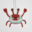 Buy Velvet and Vixen - Little Swimmer Hanging Crab Tree Decoration by Velvet + Vixen - at Hamish + Grace
