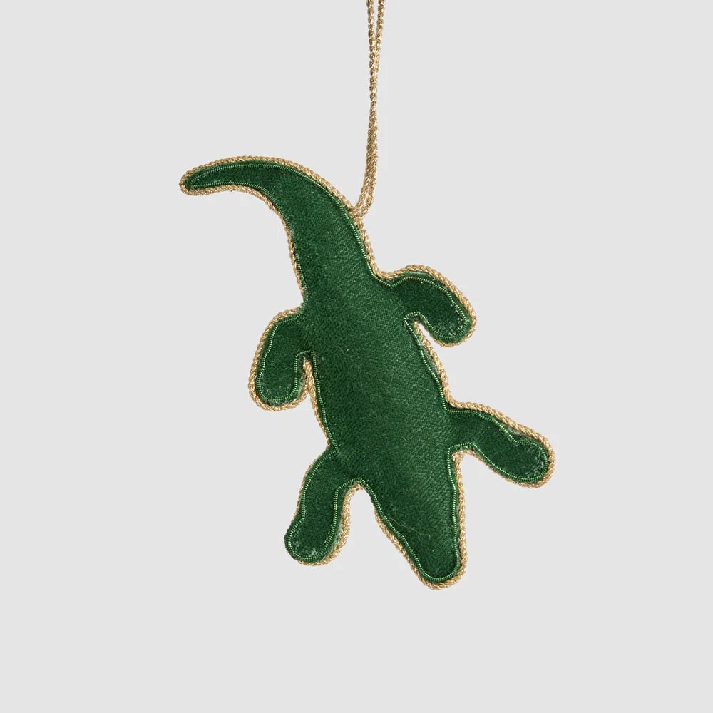 Buy Velvet and Vixen - Torres Crocodile Hanging Decoration by Velvet + Vixen - at Hamish + Grace