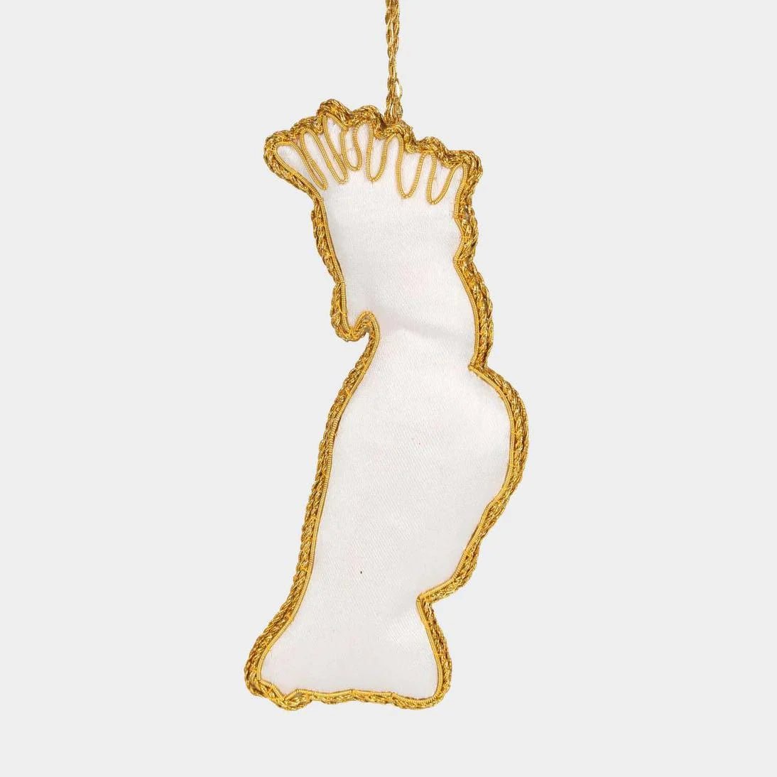 Buy Velvet and Vixen - Yellow Crested Cockatoo Hanging Tree Decoration by Velvet + Vixen - at Hamish + Grace