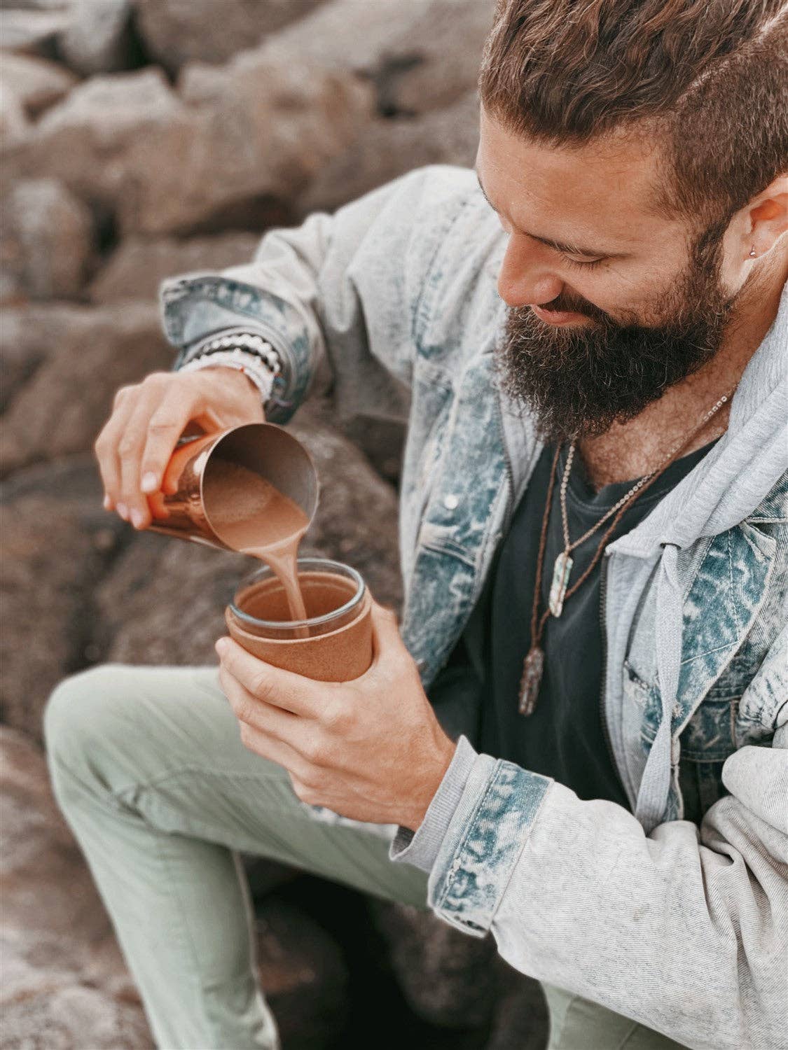 Buy Vitality - Matcha Mint Cacao: 250g | 25 serves by Sacred Taste - at Hamish + Grace