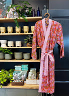 Buy Women's Cotton Kimono Robe - Hanako by Home Dweller - at Hamish & Grace