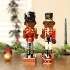 Buy Wooden Teddy Nutcracker - with Trumpet 38cm by Xmas & Co - at Hamish & Grace