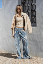 Buy Woodstock Faded Denim Barrel by 132 Fashion - at Hamish + Grace