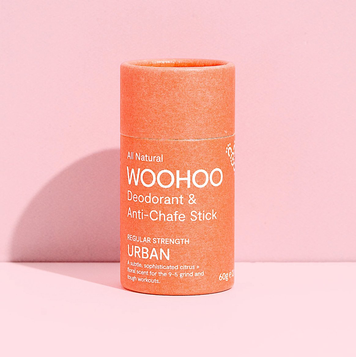 Buy Woohoo - Natural Deoderant and Anti Chafe Stick Urban by Woohoo - at Hamish & Grace