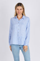 Buy Worthier The Label - Washed Cambray Linen Shirt by Worthier - at Hamish + Grace