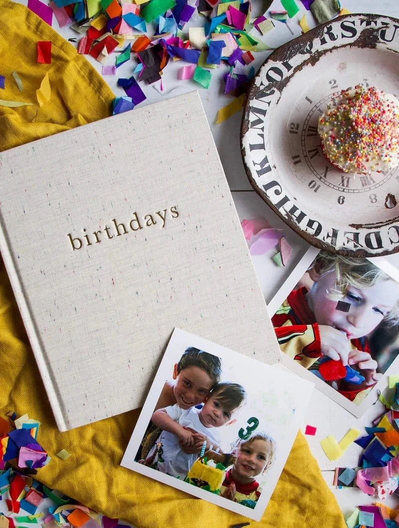 Write to Me Homewares Write to Me - Birthday Celebration Memories Oatmeal Confetti