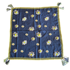 Buy Zoda | Pure Silk Blue Floral Scarf by Zoda - at Hamish + Grace