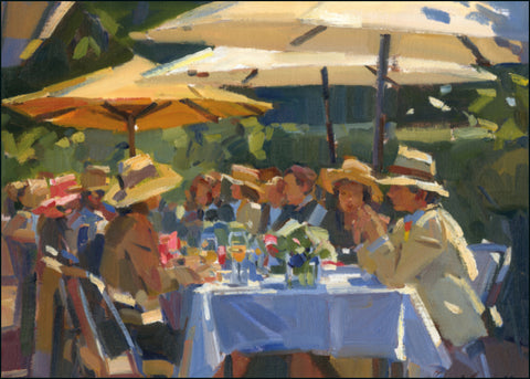 Lunch Under the Umbrella Card